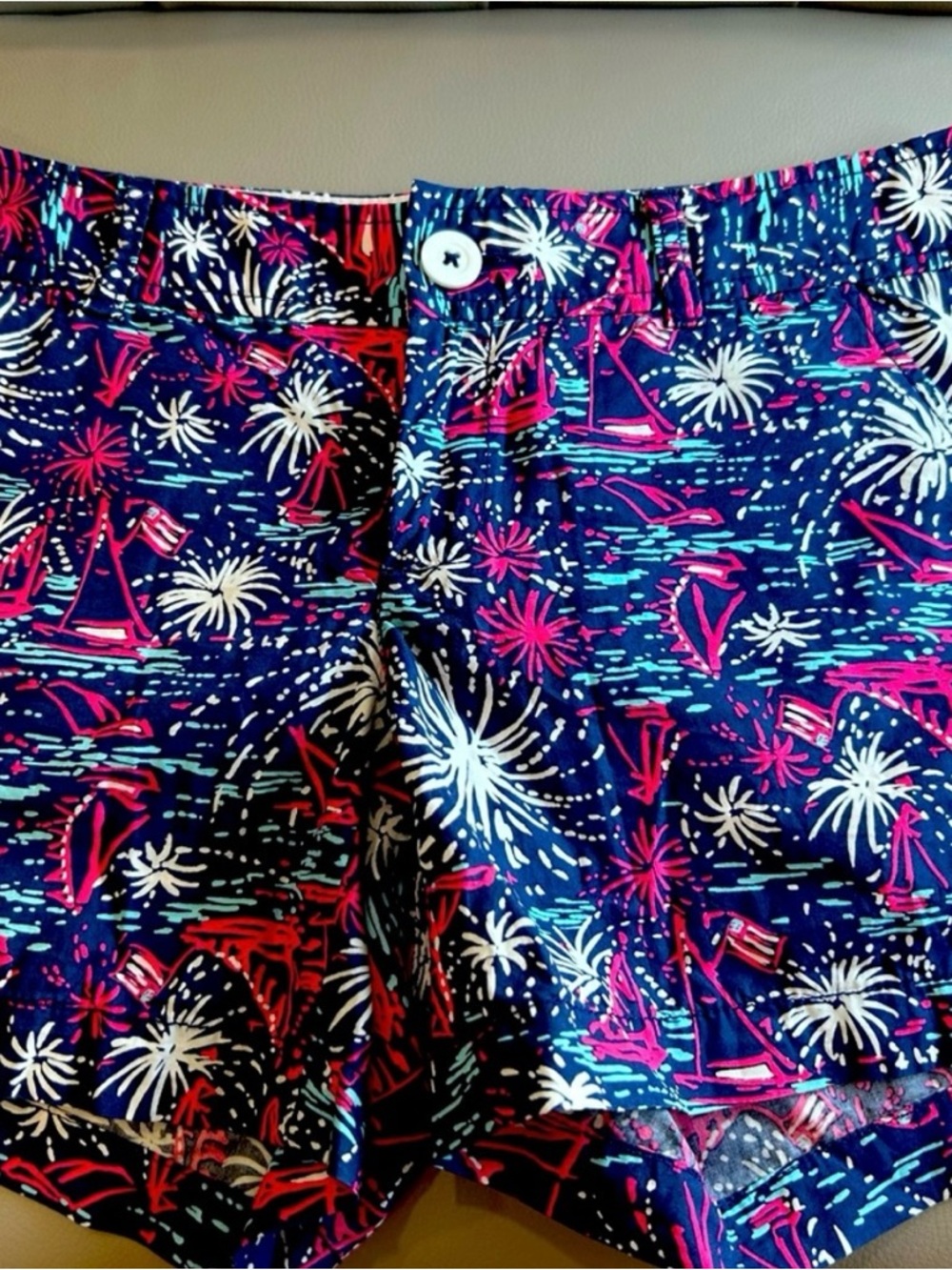 Lilly Pulitzer Holy Grail Sparks Fly Callahan shorts